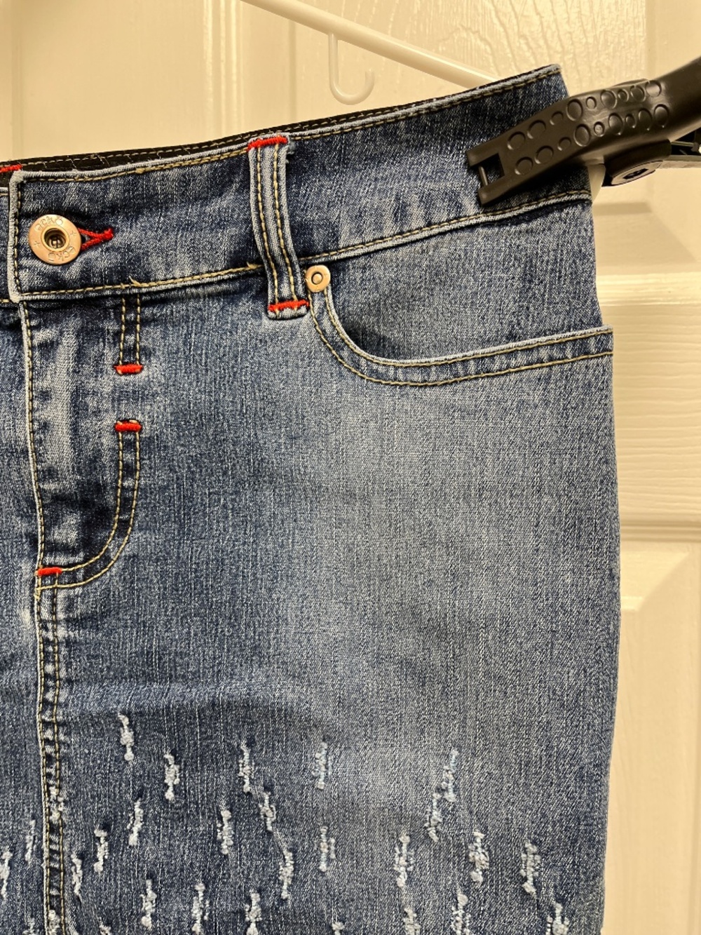 Eckored Women's Denim Vest (M/M/M) and Skirt 7 - Picture 11 of 15